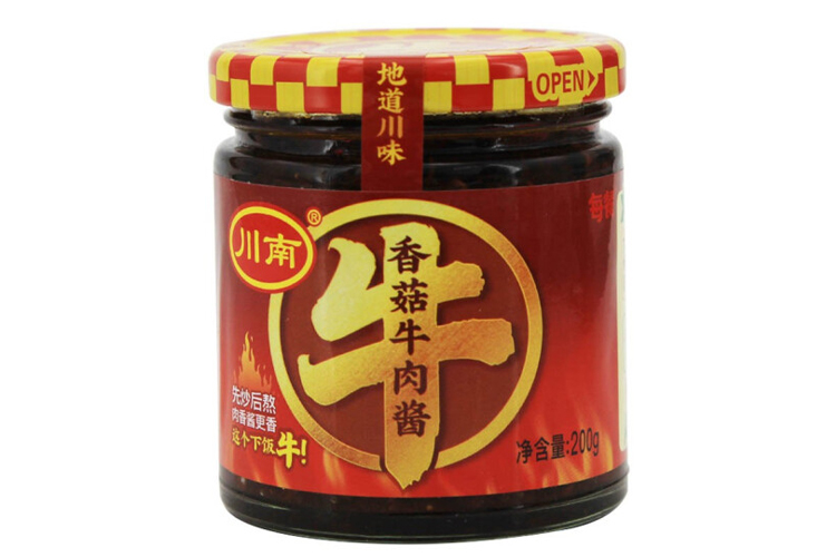 川南香菇牛肉酱200G